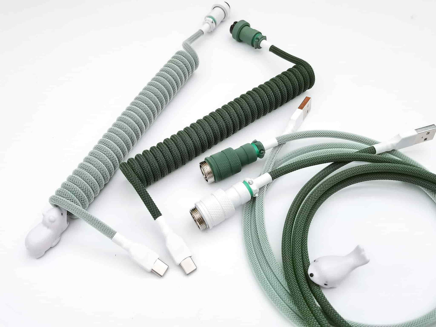 Green Vibe Coiled Cables