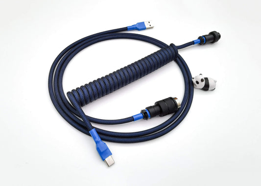 GMK Blue samurai cable