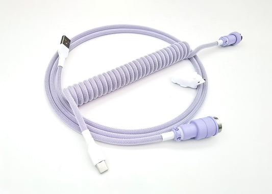 GMK Lavender custom cable