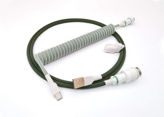 GMK botanica keycaps cable