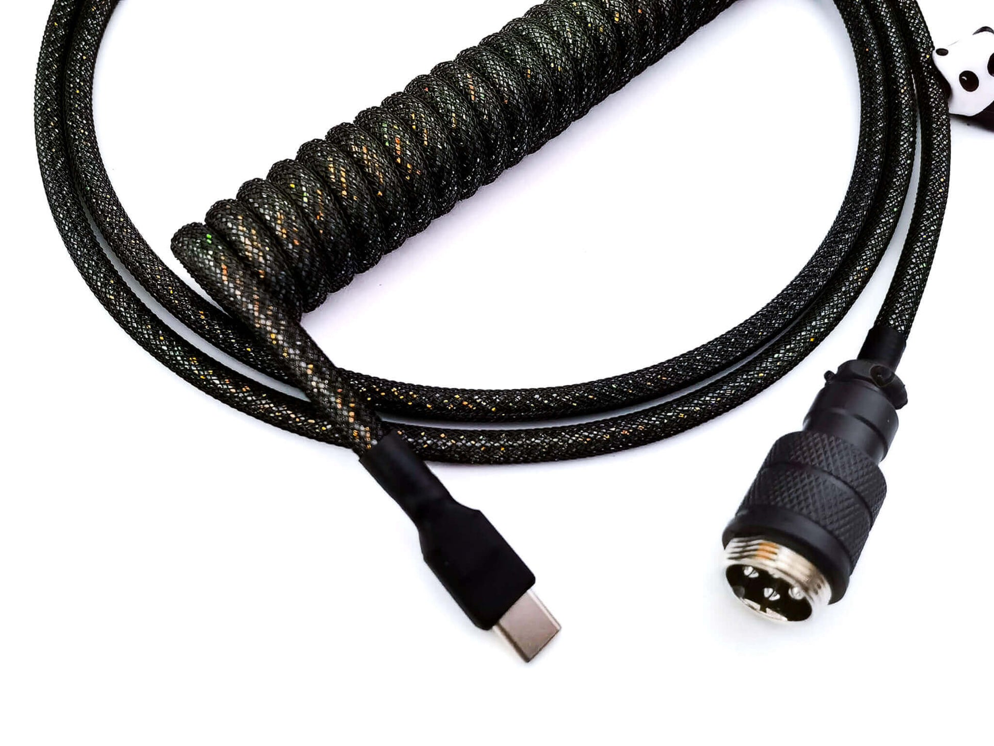 Galaxy keyboard cable  with black Gx16 and USB C connecton
