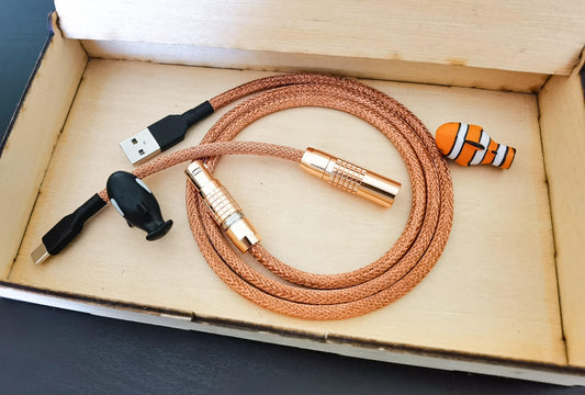 Copper Lemo keyboard cable