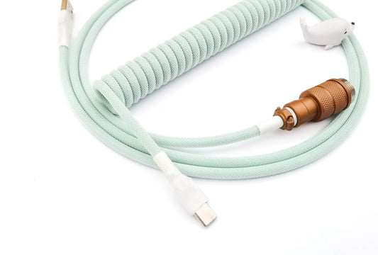 Mint coiled cable