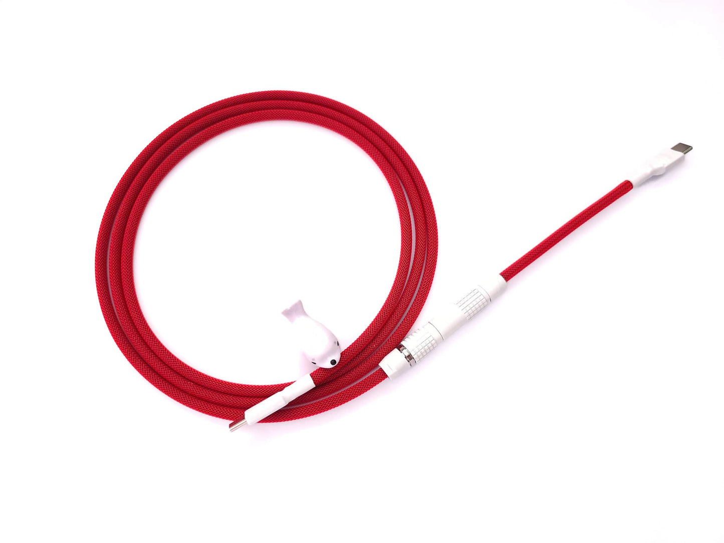Red cable with white Lemo