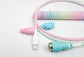 POM Jelly keycaps cable