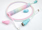 Pastel Jelly coiled keyboard cable