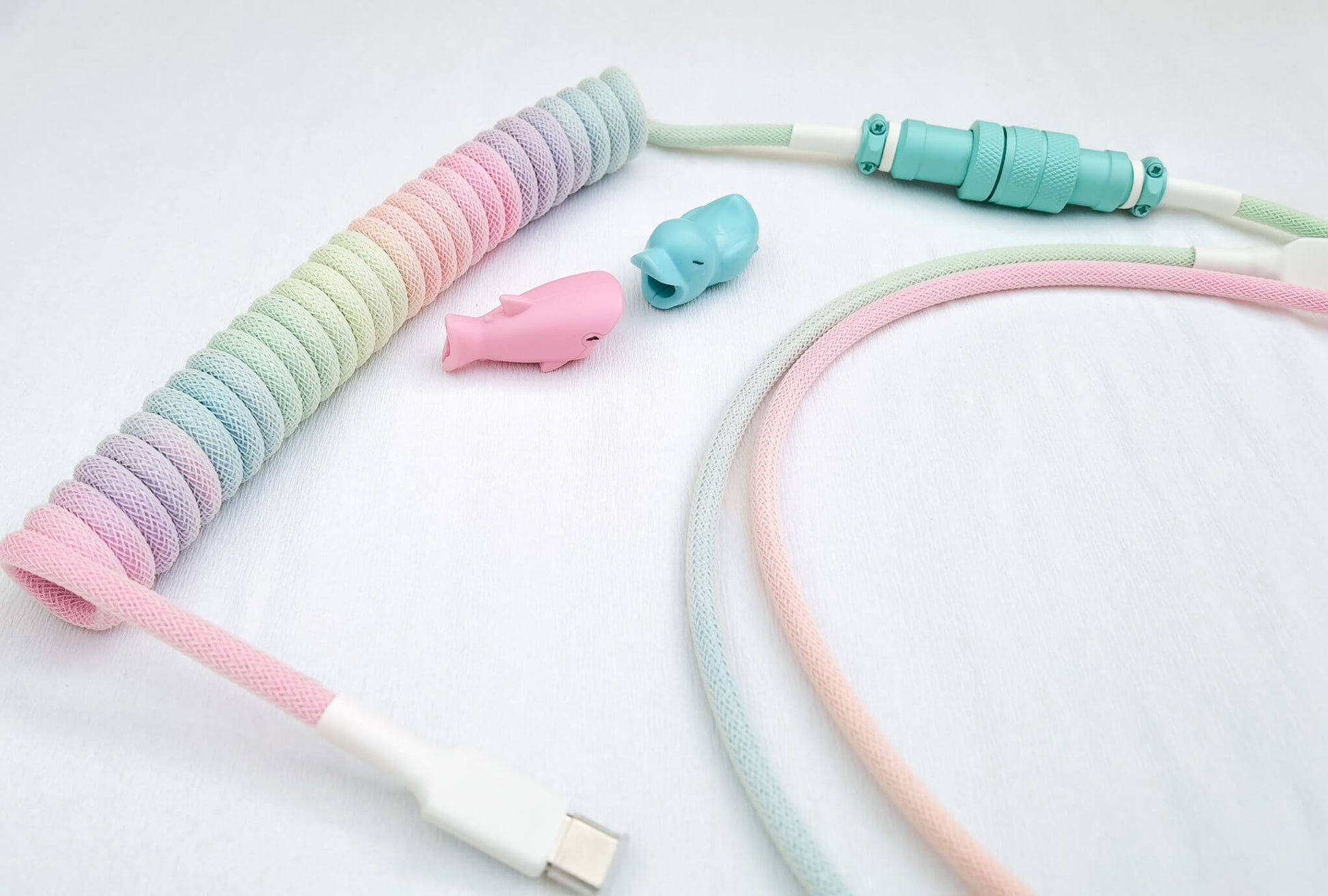 Pastel Jelly custom USB cable